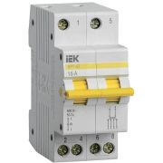 Выключатель-разъединитель трехпозиционный 2п ВРТ-63 16А KARAT IEK MPR10-2-016
