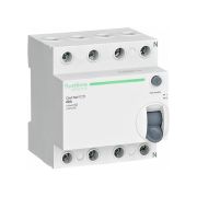 Выключатель дифференциального тока (УЗО) 4п 40А 100мА тип AC City9 Set 400В SE C9R56440