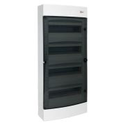 Щит распределительный навесной Unix 4х12мод. IP41 прозр. дверь PROxima EKF ux-4x12-n