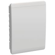 Корпус ЩРВ-П-54 TEKFOR IP41 бел. дверь пластик. IEK TF5-KP13-V-54-41-K01-K01