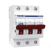 Выключатель нагрузки модульный 3п 40А PRIZMA TOKOV ELECTRIC TKE-PZ60-MDSI-3-40