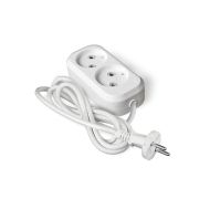Удлинитель 2х2м без заземл. 6А IP20 У6-011М ПВС 2х0.75 UNIVersal 011М-02