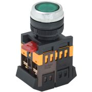 Кнопка ABLFS-22 d22мм 1НО+1НЗ 240В неон зел. GENERICA BBT30-ABLFS-K06