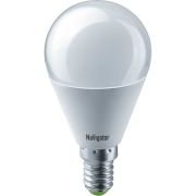 Лампа светодиодная 94 478 NLL-P-G45-5-230-4K-E14 5Вт шар 4000К нейтр. бел. E14 370лм 176-264В Navigator 94478
