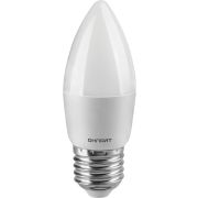 Лампа светодиодная 71 635 OLL-C37-8-230-4K-E27-FR 8Вт свеча 4000К нейтр. бел. E27 800лм 176-264В ОНЛАЙТ 71635