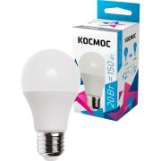 Лампа светодиодная A60 20Вт 4500К E27 220В КОСМОС LkecLED20wA60E2745